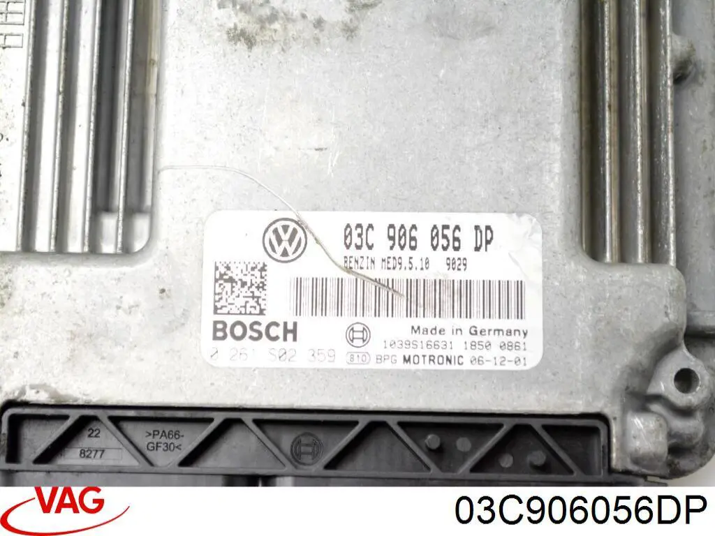 Compre 03C906056DP VAG Módulo de direção (Centralina eletrônica) de motor