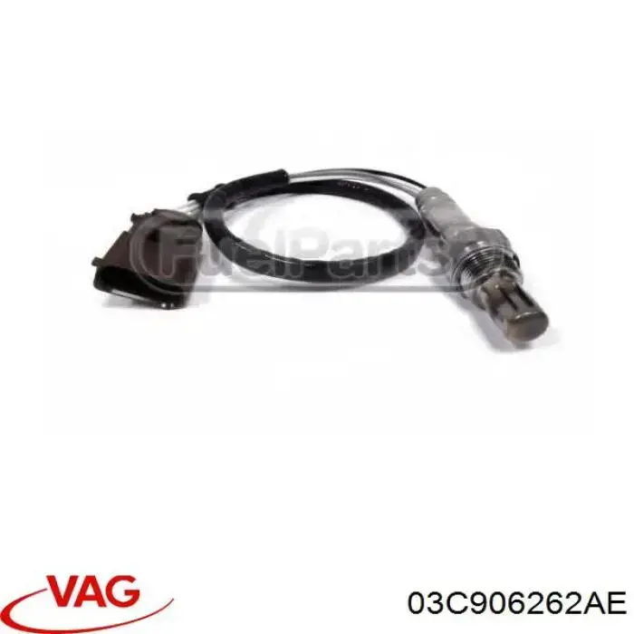 03C906262AE VAG Sonda lambda, sensor de oxigênio até o catalisador