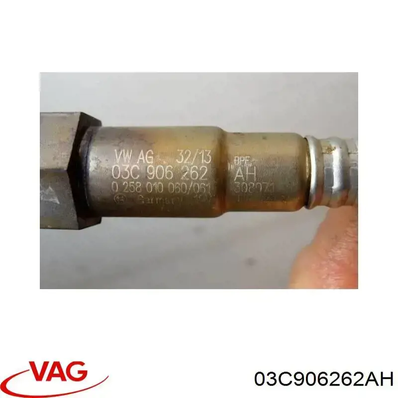 03C906262AH VAG Sonda lambda, sensor esquerdo de oxigênio depois de catalisador