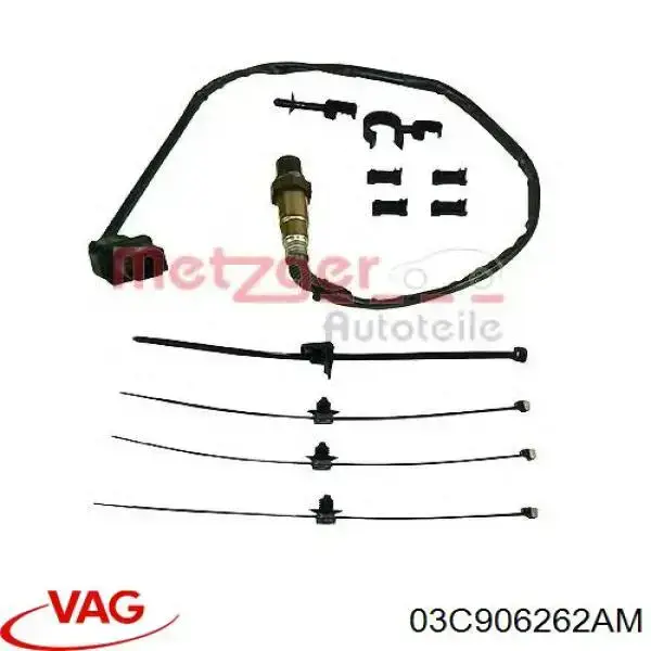 Sonda lambda, sensor de oxigênio até o catalisador VAG 03C906262AM preço, a partir de 139,23 USD
