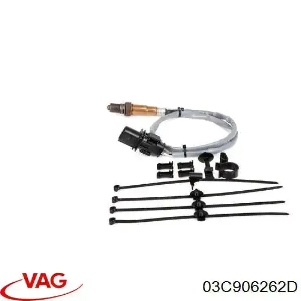 Compre 03C906262D VAG Sonda lambda, sensor de oxigênio até o catalisador