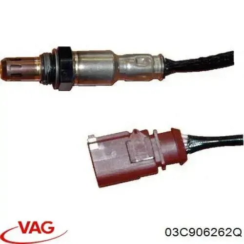 03C906262Q VAG Sonda lambda, sensor de oxigênio até o catalisador
