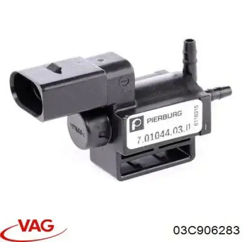 Válvula de comutação de regulador das comportas de tubo coletor de admissão VAG 03C906283 preço, a partir de 37,13 USD