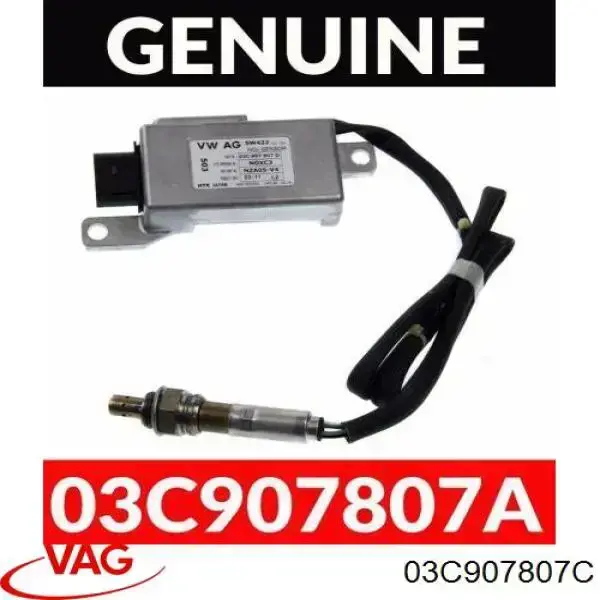 Sensor de óxidos de nitrogênio NOX VAG 03C907807C preço, a partir de 619,72 USD