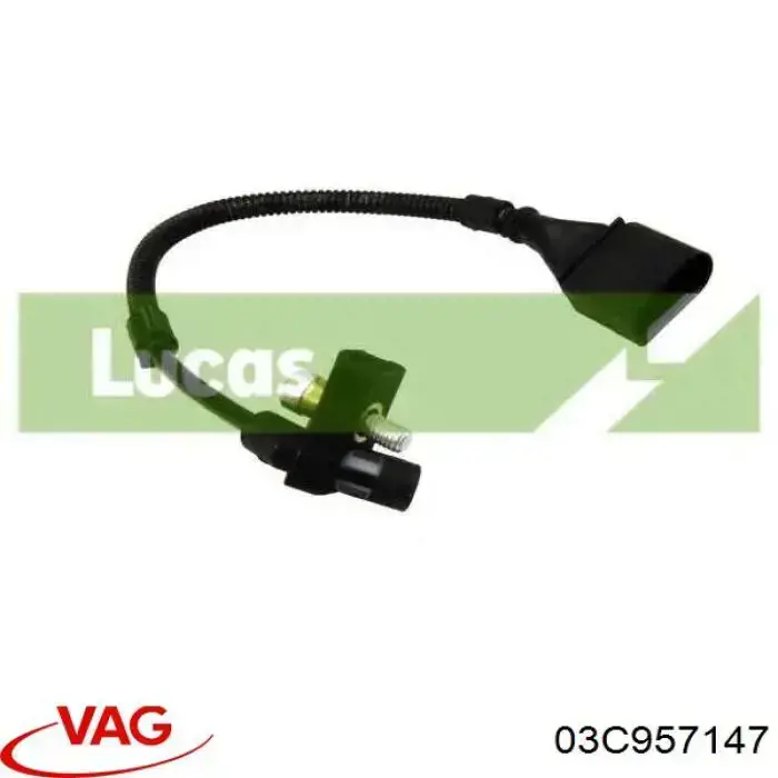 Compre 03C957147 VAG Sensor de posição (de revoluções) de cambota