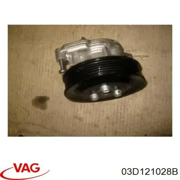 Polia da bomba de água Volkswagen Jetta VI 162, 163, AV3, AV2, AY2, AY3