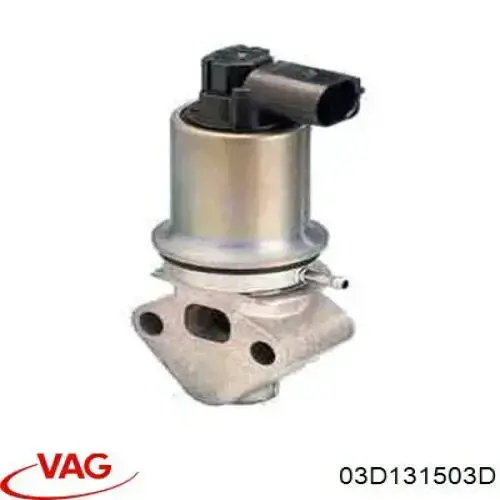 03D131503D VAG Válvula EGR de recirculação dos gases