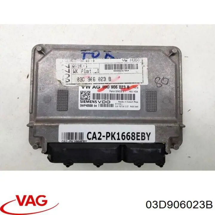 Módulo de direção (Centralina eletrônica) de motor VAG 03D906023B preço, a partir de 95,34 USD