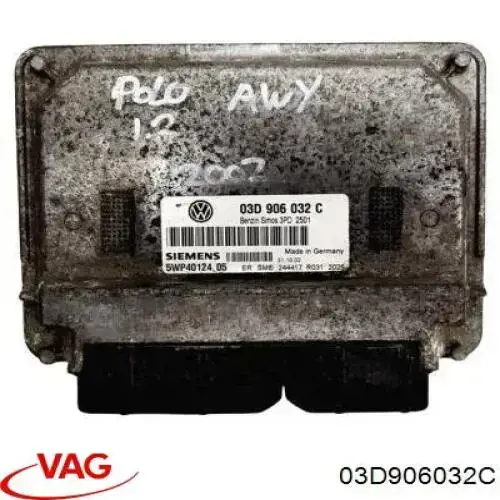 Módulo de direção (Centralina eletrônica) de motor VAG 03D906032C preço, a partir de 105,56 USD