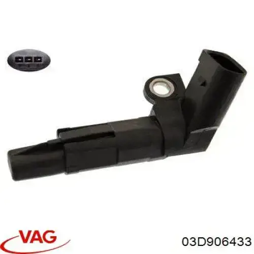 Sensor de posição (de revoluções) de cambota VAG 03D906433 preço, a partir de 37,99 USD
