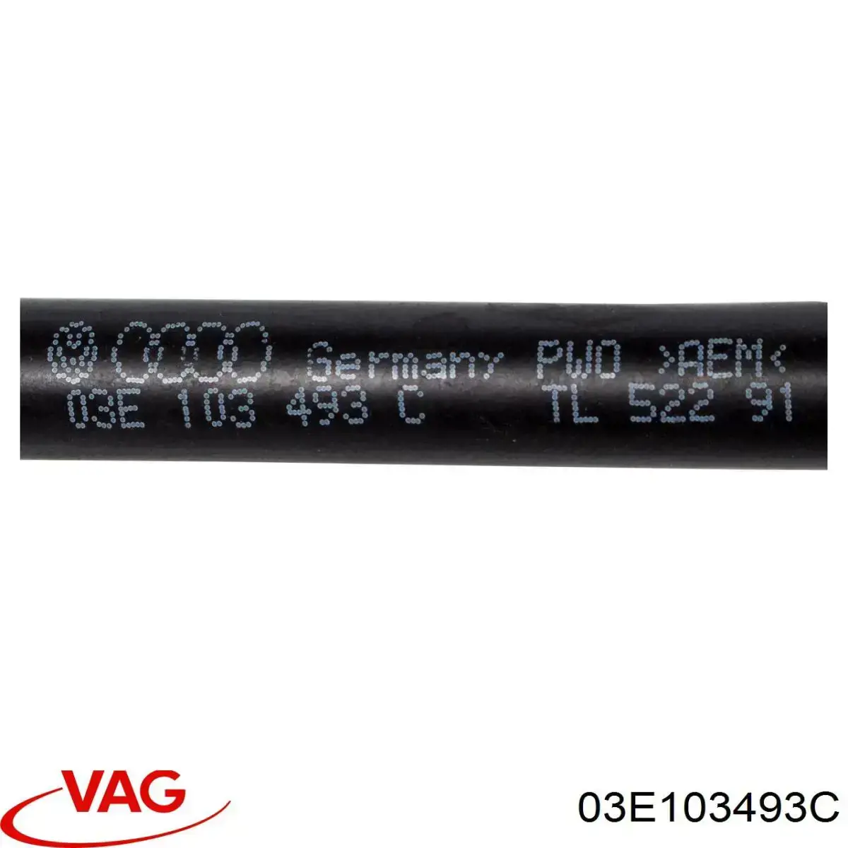 Compre 03E103493C VAG Cano derivado de ventilação de cárter (de separador de óleo)