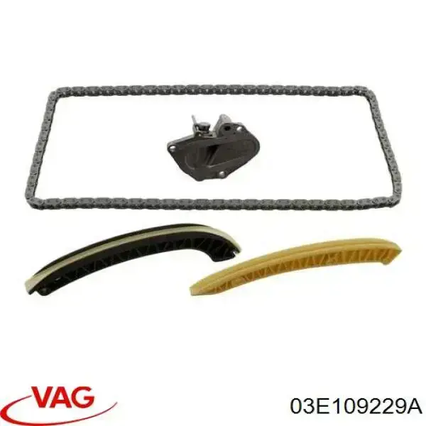 03E109229A VAG Cadeia do mecanismo de distribuição de gás