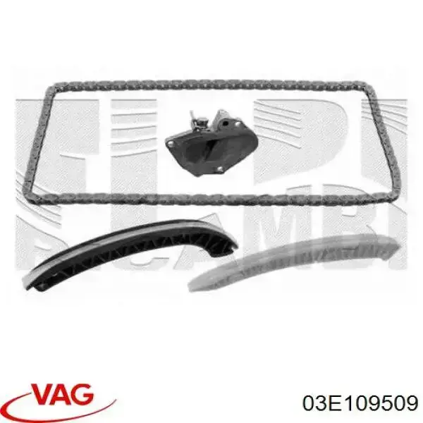 03E109509 VAG Sapato de reguladora de tensão da cadeia do mecanismo de distribuição de gás