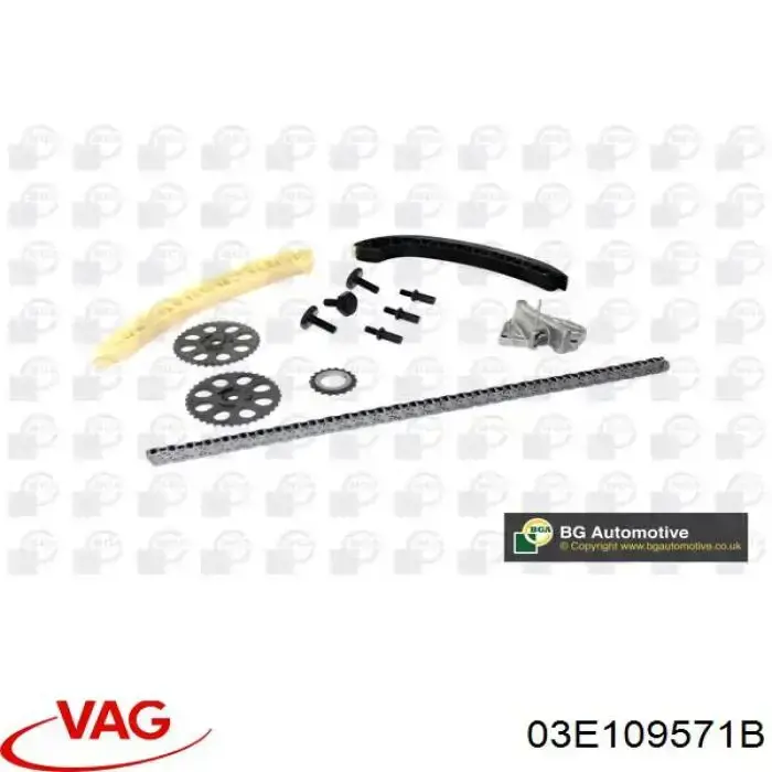 Engrenagem de cadeia da roda dentada da árvore distribuidora de motor VAG 03E109571B preço, a partir de 26,30 USD