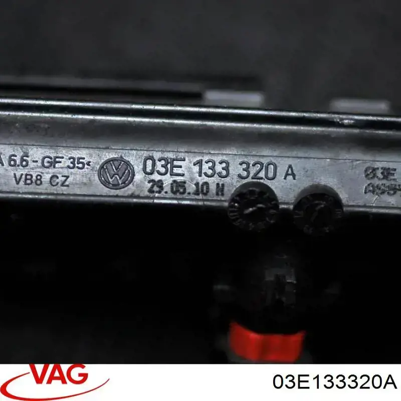 03E133320A VAG Distribuidor de combustível (rampa)