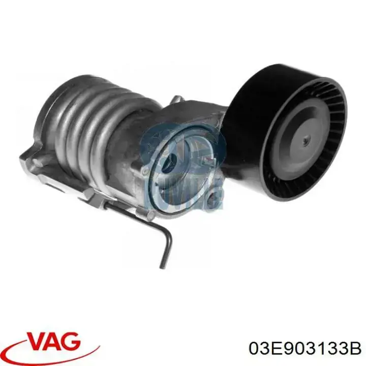 03E903133B VAG Reguladora de tensão da correia de transmissão