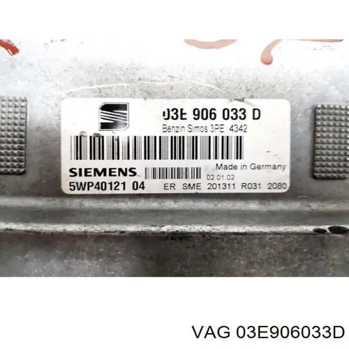 Compre 03E906033D VAG Módulo de direção (Centralina eletrônica) de motor