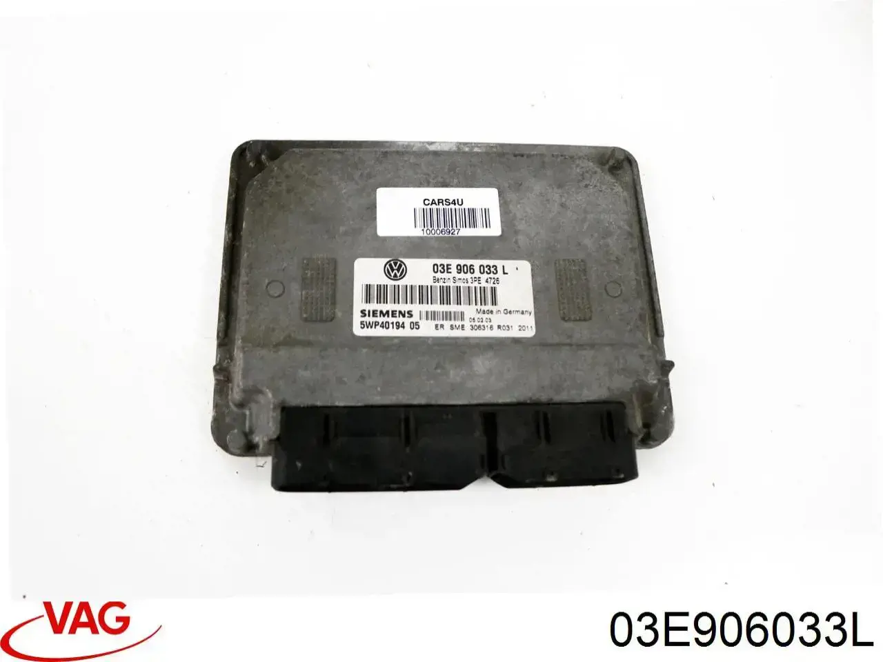 03E906033L VAG Módulo de direção (Centralina eletrônica) de motor