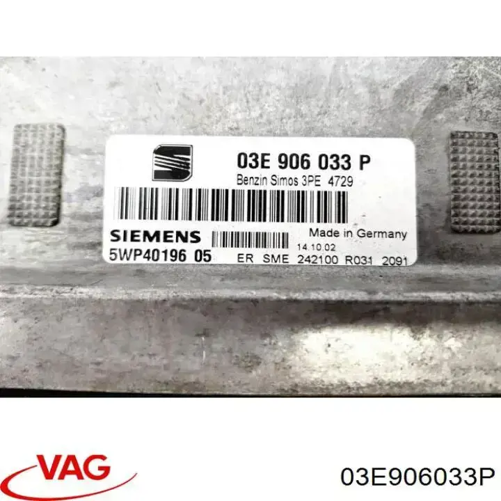 Módulo de direção (Centralina eletrônica) de motor VAG 03E906033P preço, a partir de 54,58 USD