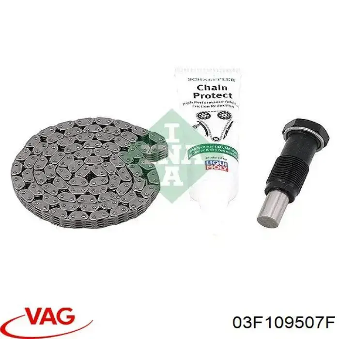 Compre 03F109507F VAG Reguladora de tensão da cadeia do mecanismo de distribuição de gás