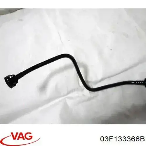 3F133366C VAG Tubo de impulsionador de vácuo dos freios