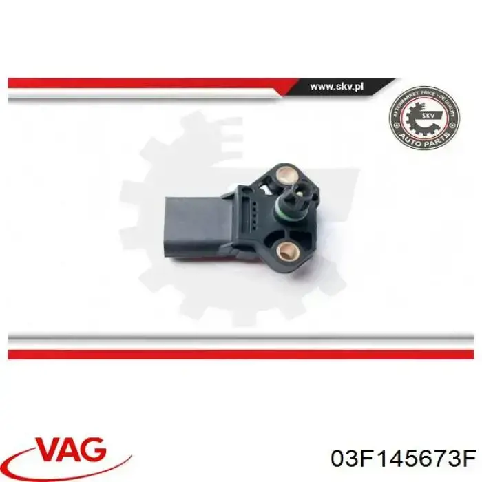 Compre 03F145673F VAG Sensor de pressão de supercompressão