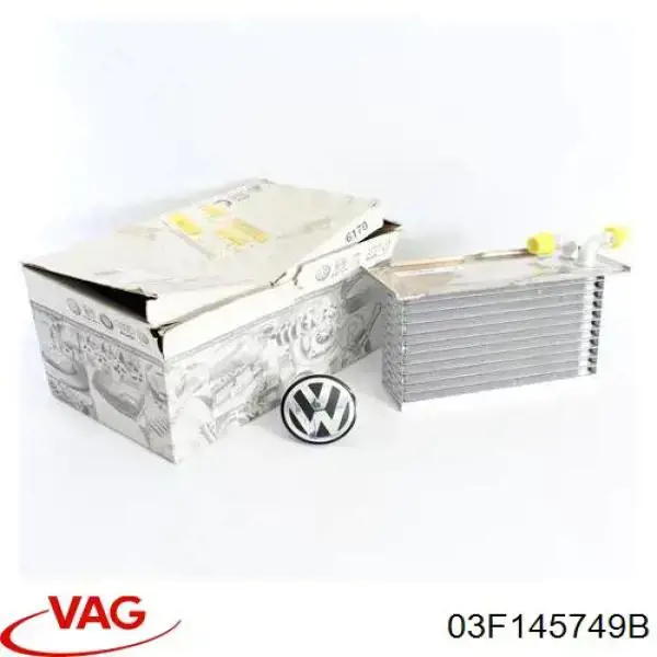 Compre 03F145749B VAG Radiador de óleo
