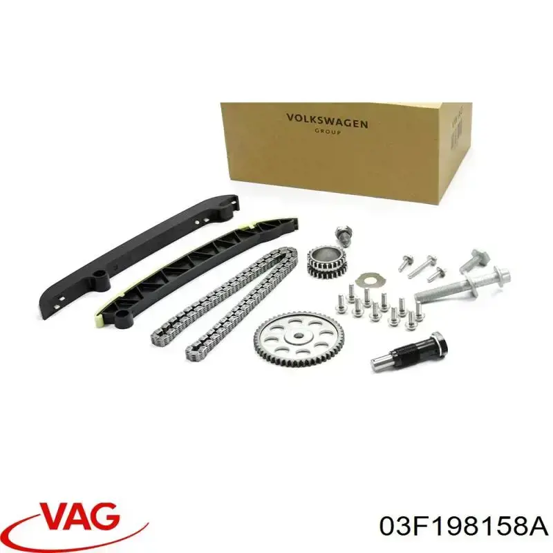 03F198158A VAG Cadeia do mecanismo de distribuição de gás, kit