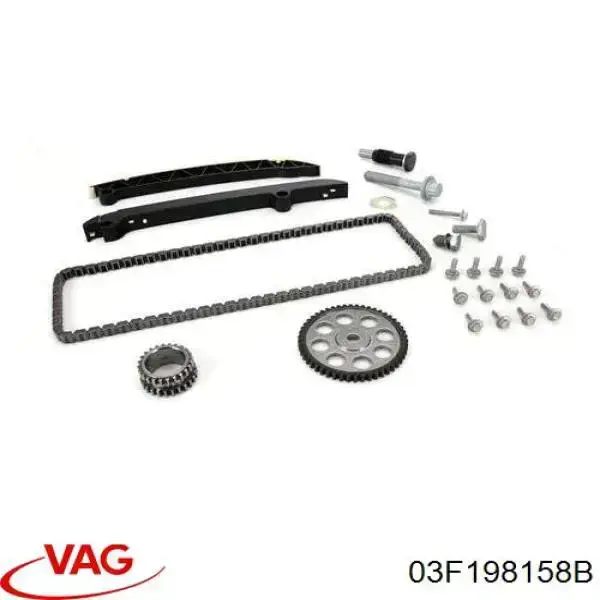 03F198158B VAG Cadeia do mecanismo de distribuição de gás, kit