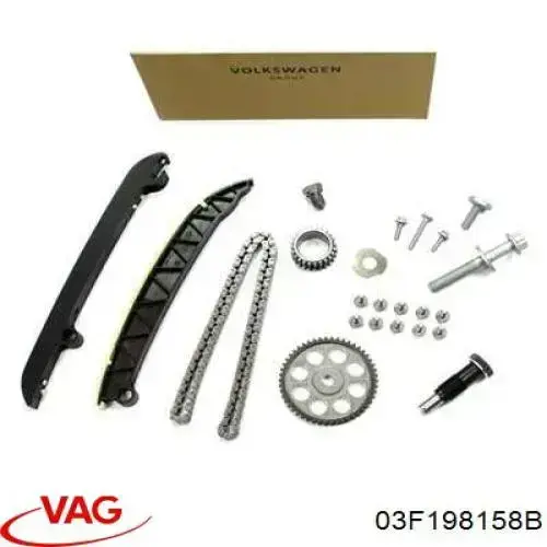 Compre 03F198158B VAG Cadeia do mecanismo de distribuição de gás, kit