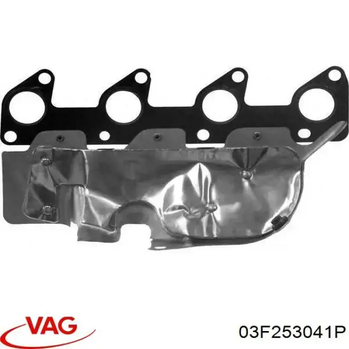 03F253041P VAG Vedante de tubo coletor de escape