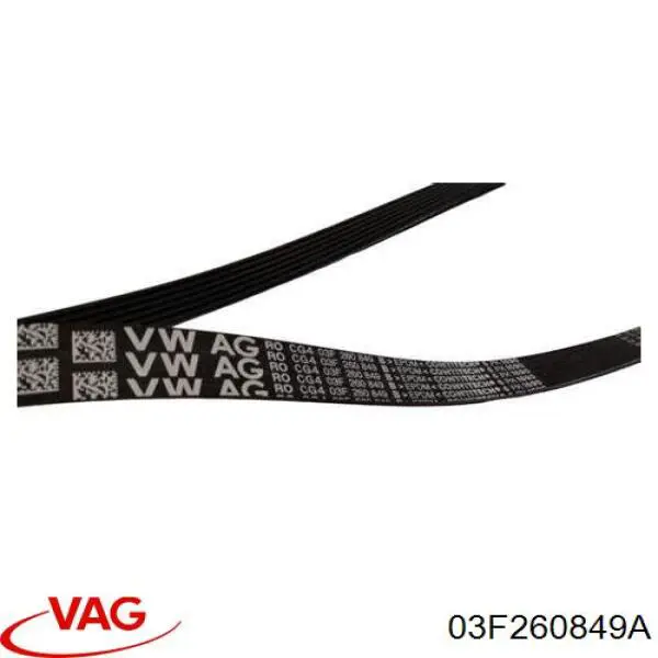 Correia dos conjuntos de transmissão VAG 03F260849A preço, a partir de 13,52 USD