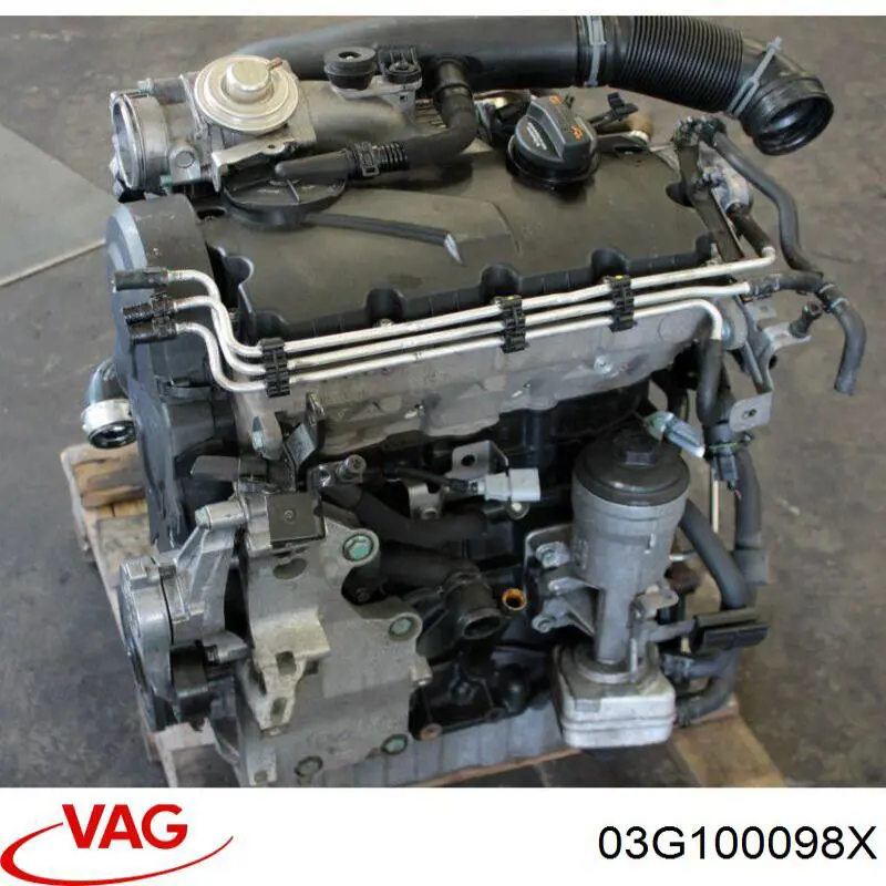 03G100098X VAG Motor montado
