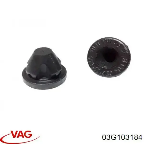 Compre 03G103184 VAG Coxim de tampa decorativa de motor