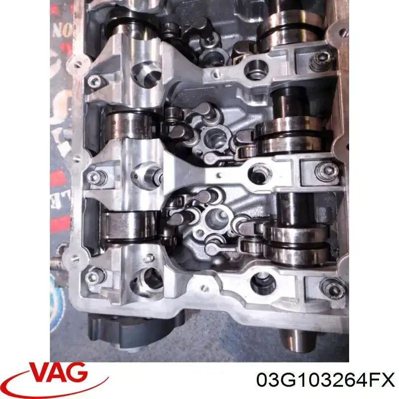 03G103264FX VAG Cabeça de motor (CBC)
