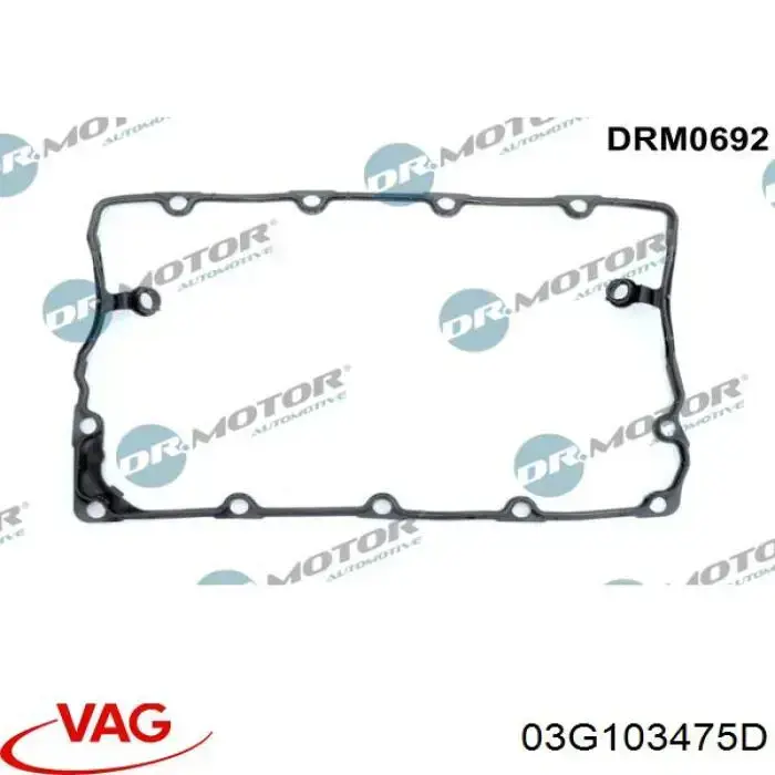 Compre 03G103475D VAG Tampa de válvulas