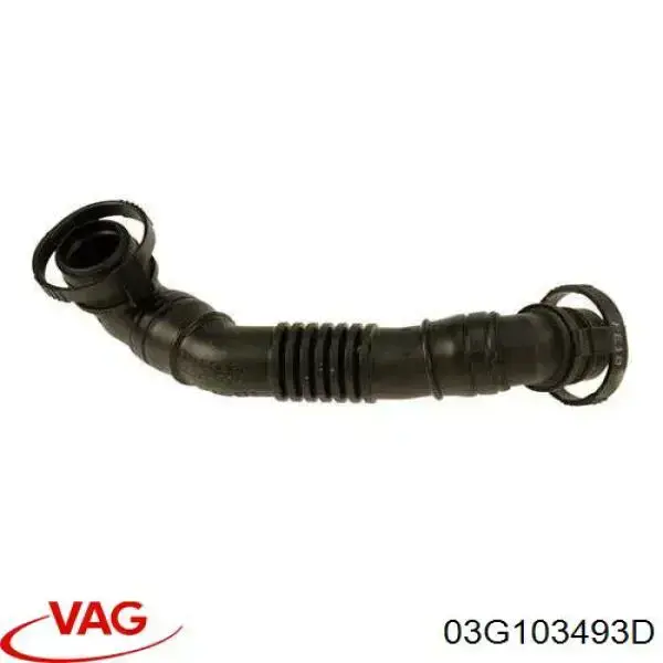 Cano derivado de ventilação de cárter (de separador de óleo) VAG 03G103493D preço, a partir de 15,70 USD