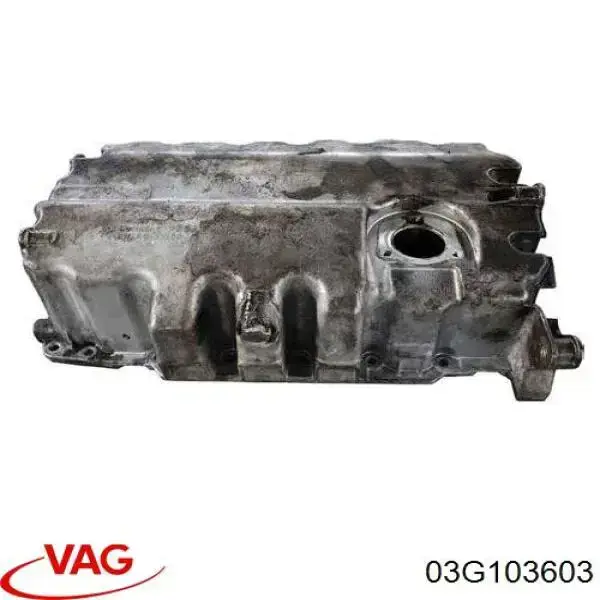 03G103603 VAG Panela de óleo de cárter do motor