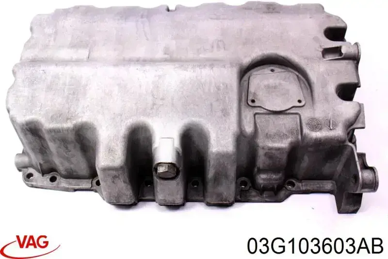 Compre 03G103603AB VAG Panela de óleo de cárter do motor