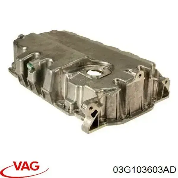 Panela de óleo de cárter do motor VAG 03G103603AD preço, a partir de 78,66 USD
