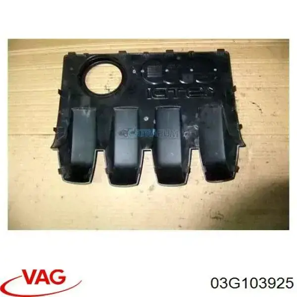 03G103925 VAG Tampa de motor decorativa