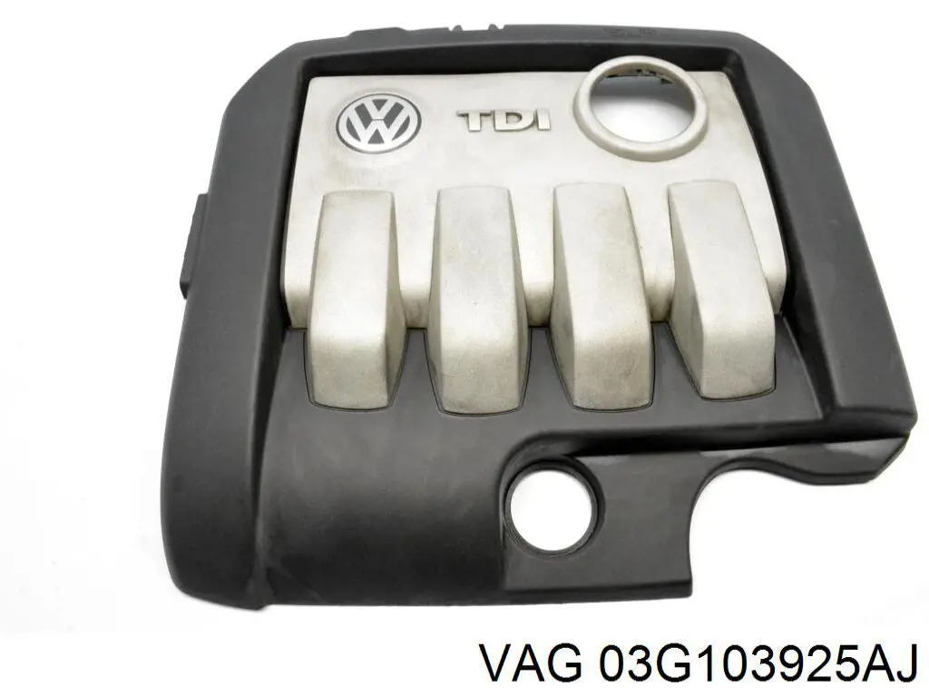 Tampa de motor decorativa Volkswagen Caddy III 2KB, 2KJ, 2CB, 2CJ