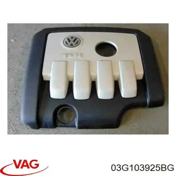03G103925BG VAG Tampa de motor decorativa