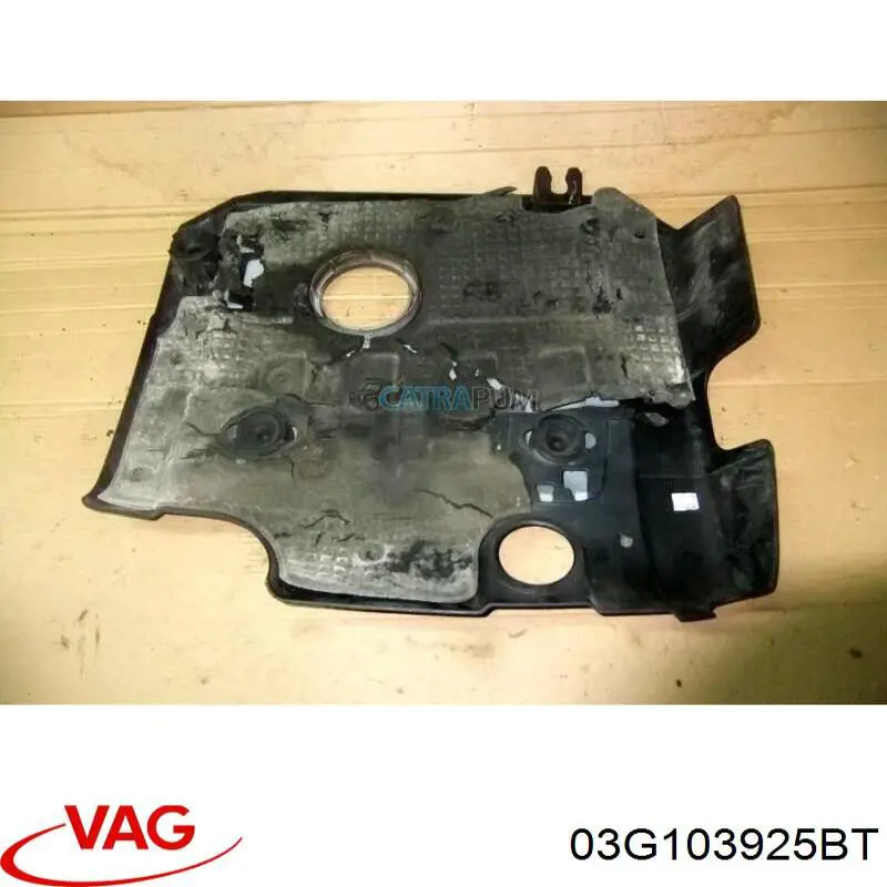 Compre 03G103925BQ VAG Tampa de motor decorativa