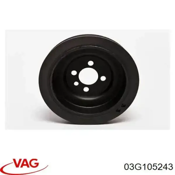 Compre 03G105243 VAG Polia de cambota