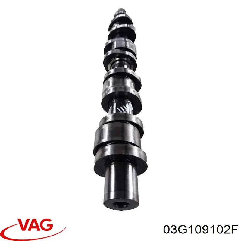 03G109102F VAG Árvore distribuidora de motor de escape