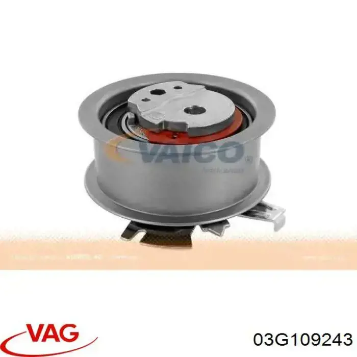 Rolo de reguladora de tensão da correia do mecanismo de distribuição de gás VAG 03G109243 preço, a partir de 49,33 USD