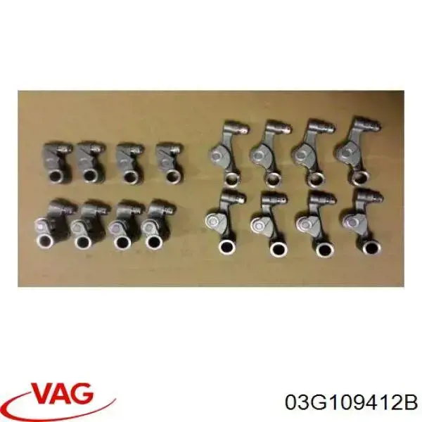 Compre 03G109412B VAG Balanceiro de válvula (balanceiro de válvulas) de escape