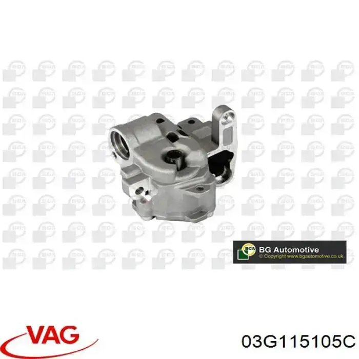 Bomba de óleo VAG 03G115105C preço, a partir de 87,29 USD