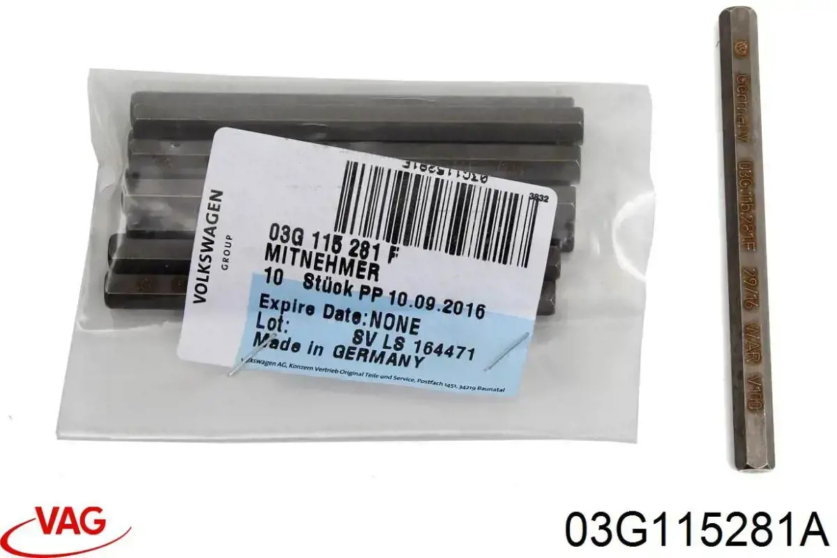 Kit de reparação da bomba de óleo VAG 03G115281A preço, a partir de 9,89 USD